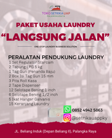 Paket Usaha Laundry “Langsung Jalan”