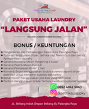 Paket Usaha Laundry “Langsung Jalan”